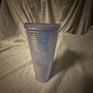 Starbucks Iridescent Studded Tumbler‎ Venti 24 oz Cold Cup